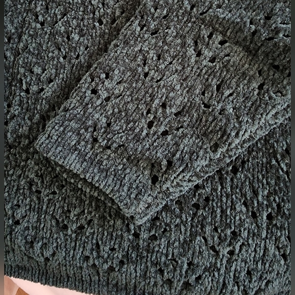 Vintage Crewneck Sweater Emerald Green - Picture 5 of 6